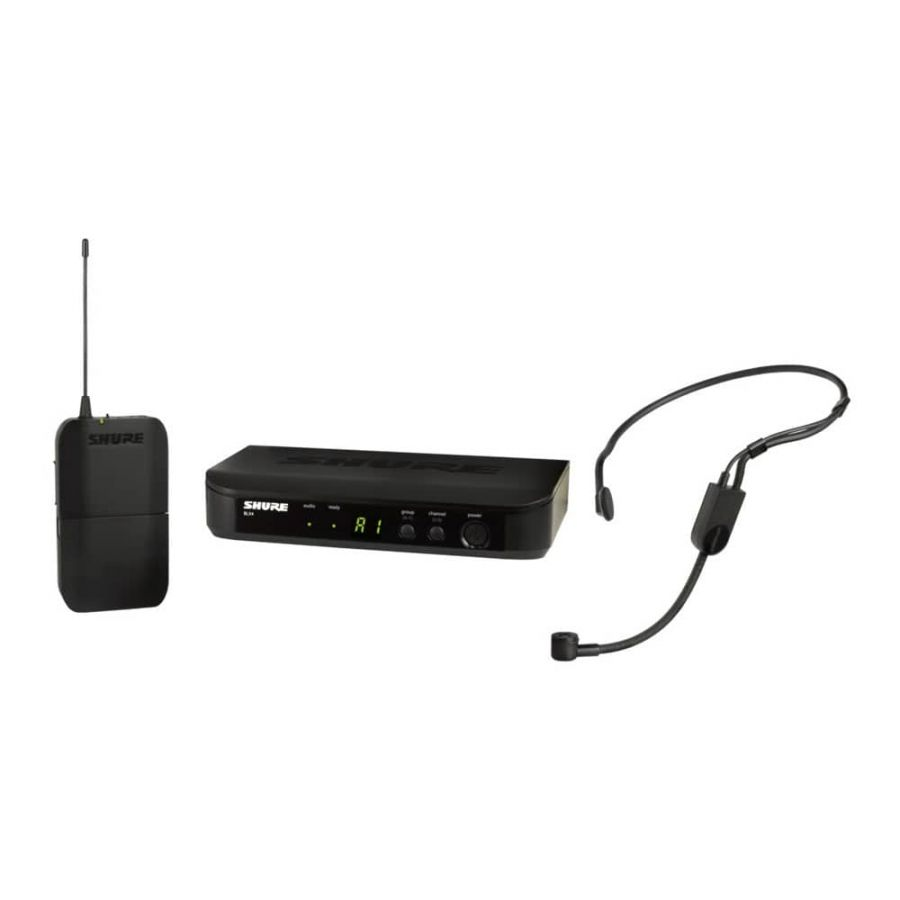 Sistema inalámbrico de diadema Shure BLX14/P31 con micrófono PGA31