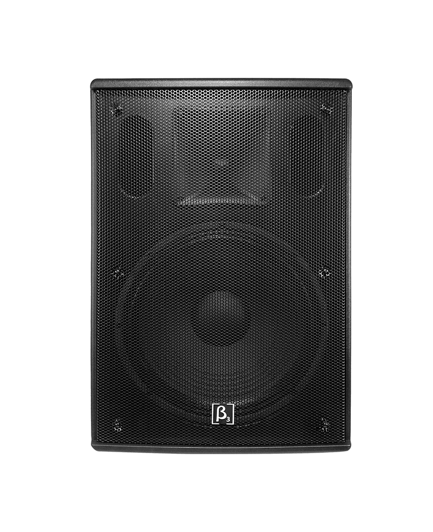 Cabina activa Beta Three N15A/MP3-II de 15 pulgadas con Bluetooth
