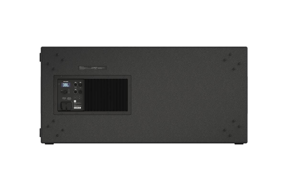 Subwoofer activo JBL SRX928S con dos woofers de 18 pulgadas
