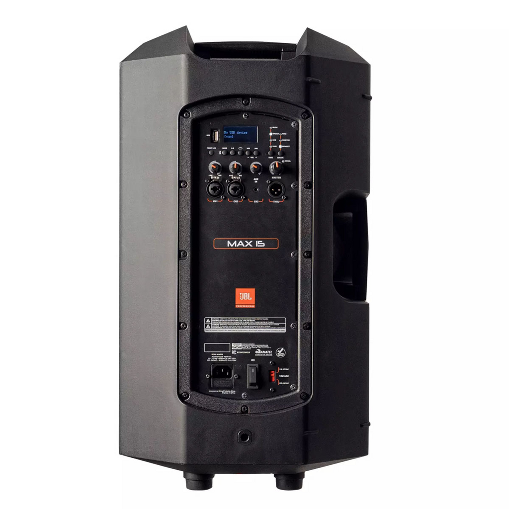 Cabina activa JBL MAX15 de 15 pulgadas con Bluetooth
