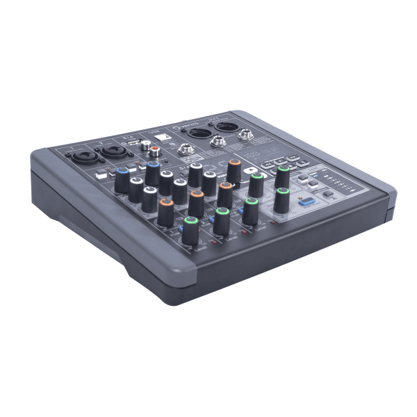 Consola de audio pasiva Vento M4X de 4 canales con efectos y Bluetooth