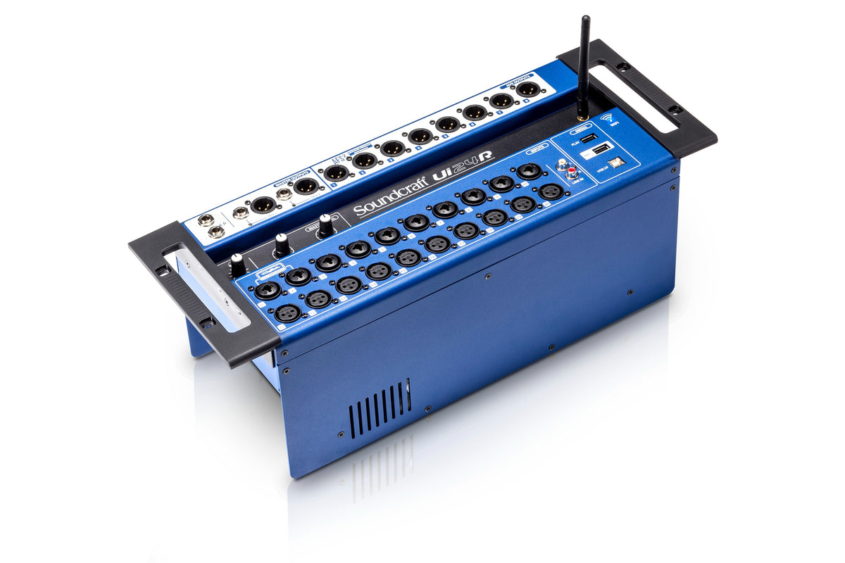 Consola digital para rack Soundcraft Ui24R de 24 entradas con control por Wi-Fi