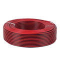 Rollo de cable polarizado AudioPro 2x18 de 100 metros rojo