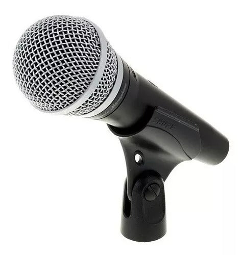 Micrófono vocal dinámico Shure PGA48-LC con interruptor