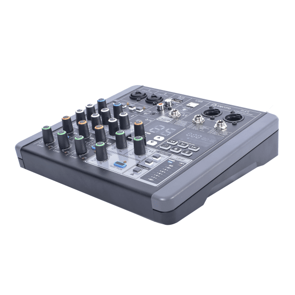 Consola de audio pasiva Vento M4X de 4 canales con efectos y Bluetooth