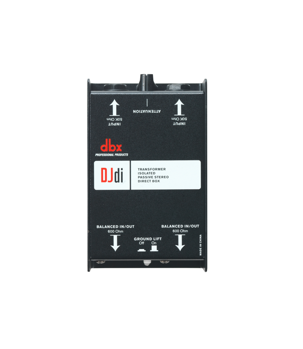 Caja directa pasiva dbx DJDI de 2 canales