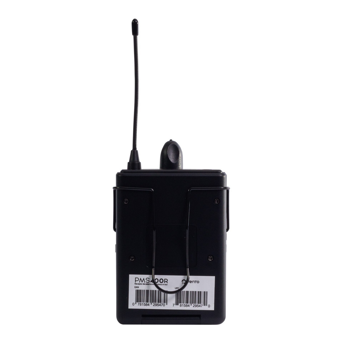Receptor bodypack Vento PMS400R para sistema de monitoreo in-ear