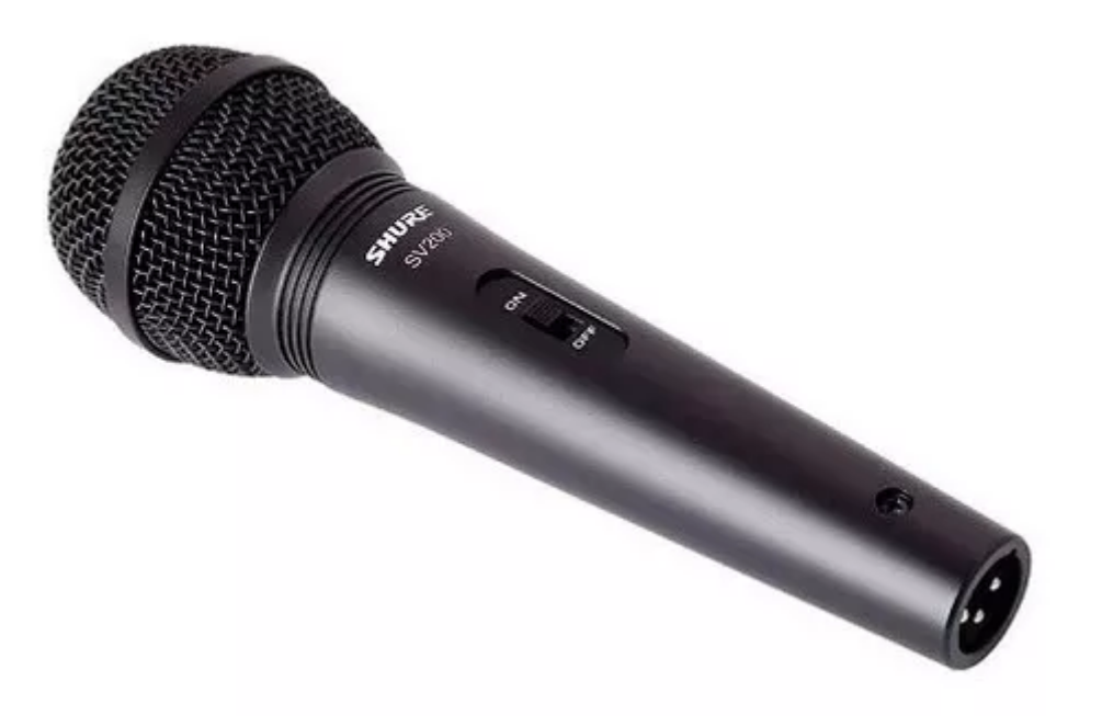 Micrófono dinámico de mano Shure SV200 con cable