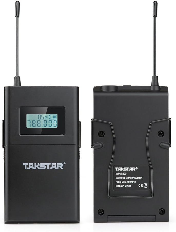 Sistema de monitoreo in-ear inalámbrico Takstar WPM-200 UHF
