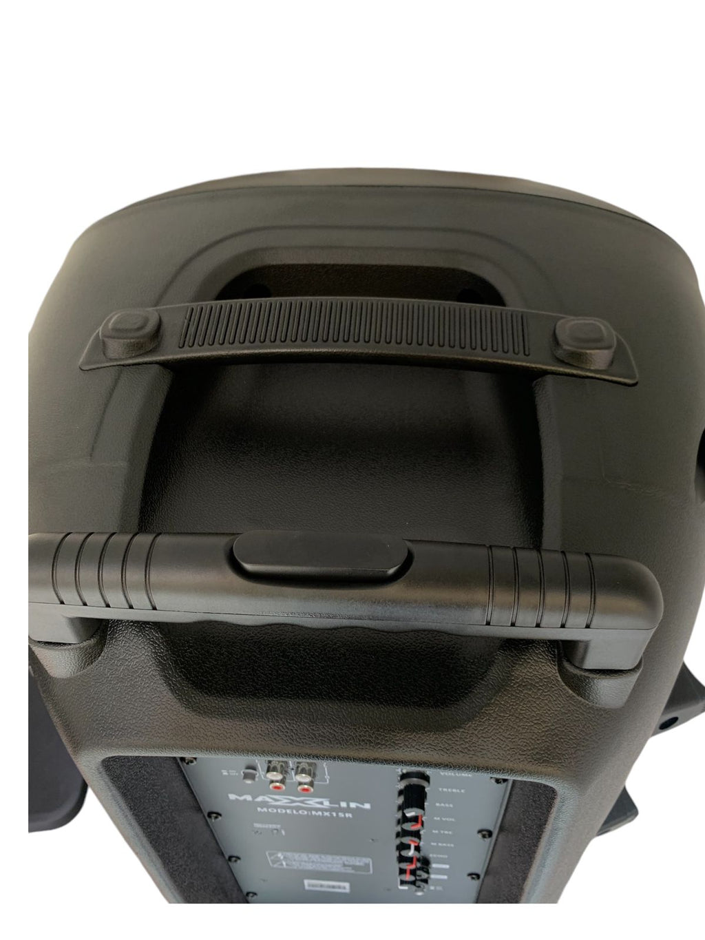 Cabina activa recargable Maxlin MX15R de 15 pulgadas con Bluetooth