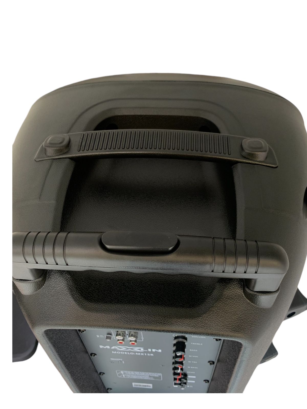Cabina activa recargable Maxlin MX15R de 15 pulgadas con Bluetooth