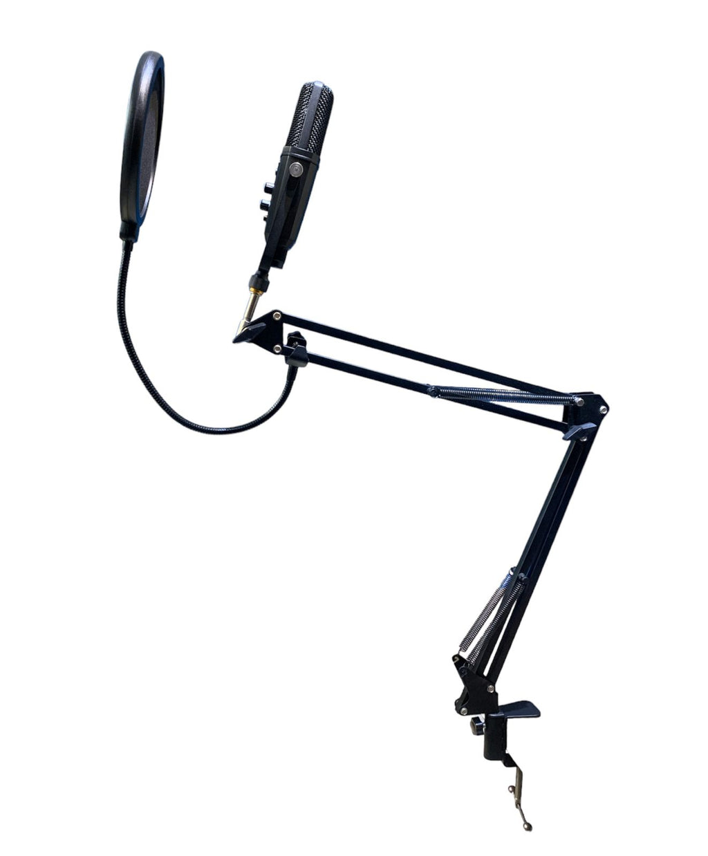 Kit de estudio RXE MJ03 con micrófono USB, antipop y brazo