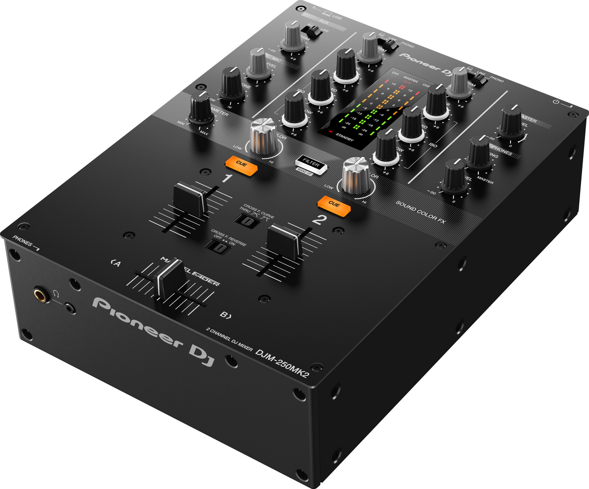 Mezclador DJ Pioneer DJ DJM-250MK2 de 2 canales