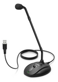 Micrófono USB de cuello de ganso RXE K052 cardioide