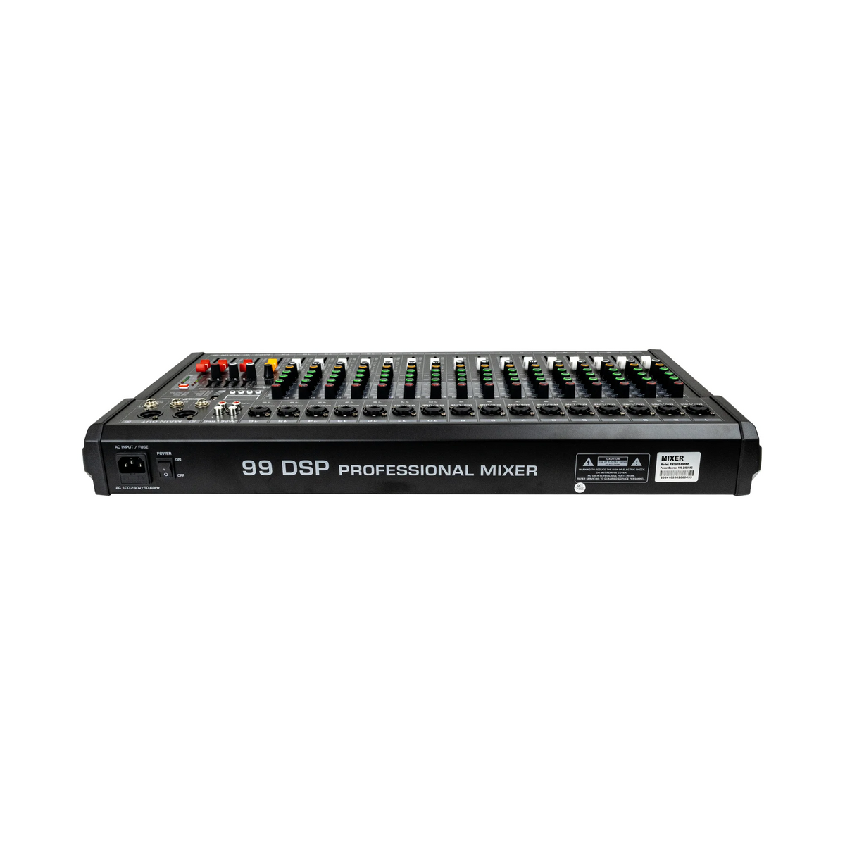 Consola análoga Pro DJ PM160S-99DSP de 16 canales con efectos DSP