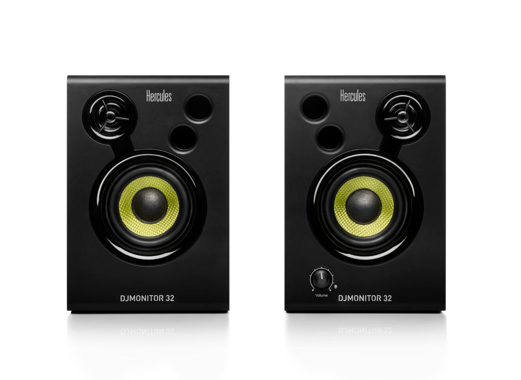 Kit Hercules DJ Starter con controlador, monitores activos y audífonos DJ