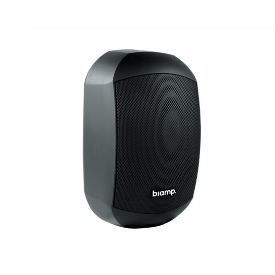 Par de parlantes ambientales Biamp Community MASK6CT-BL de 6,5 pulgadas