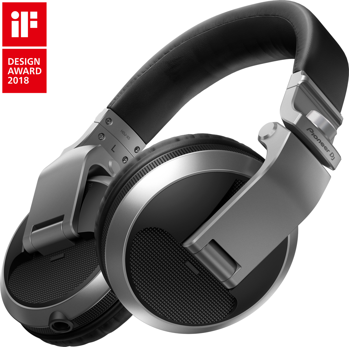 Audífonos circumaurales para DJ Pioneer DJ HDJ-X5-S plateados