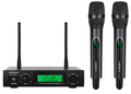Sistema inalámbrico Maxlin MXUHF602 con dos micrófonos de mano