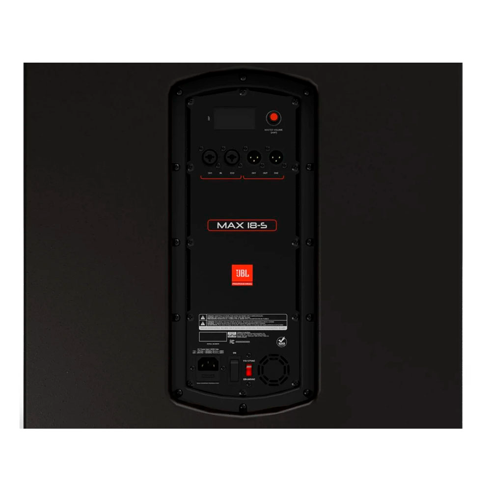 Subwoofer activo JBL Max 18-S de 18 pulgadas y 500 W