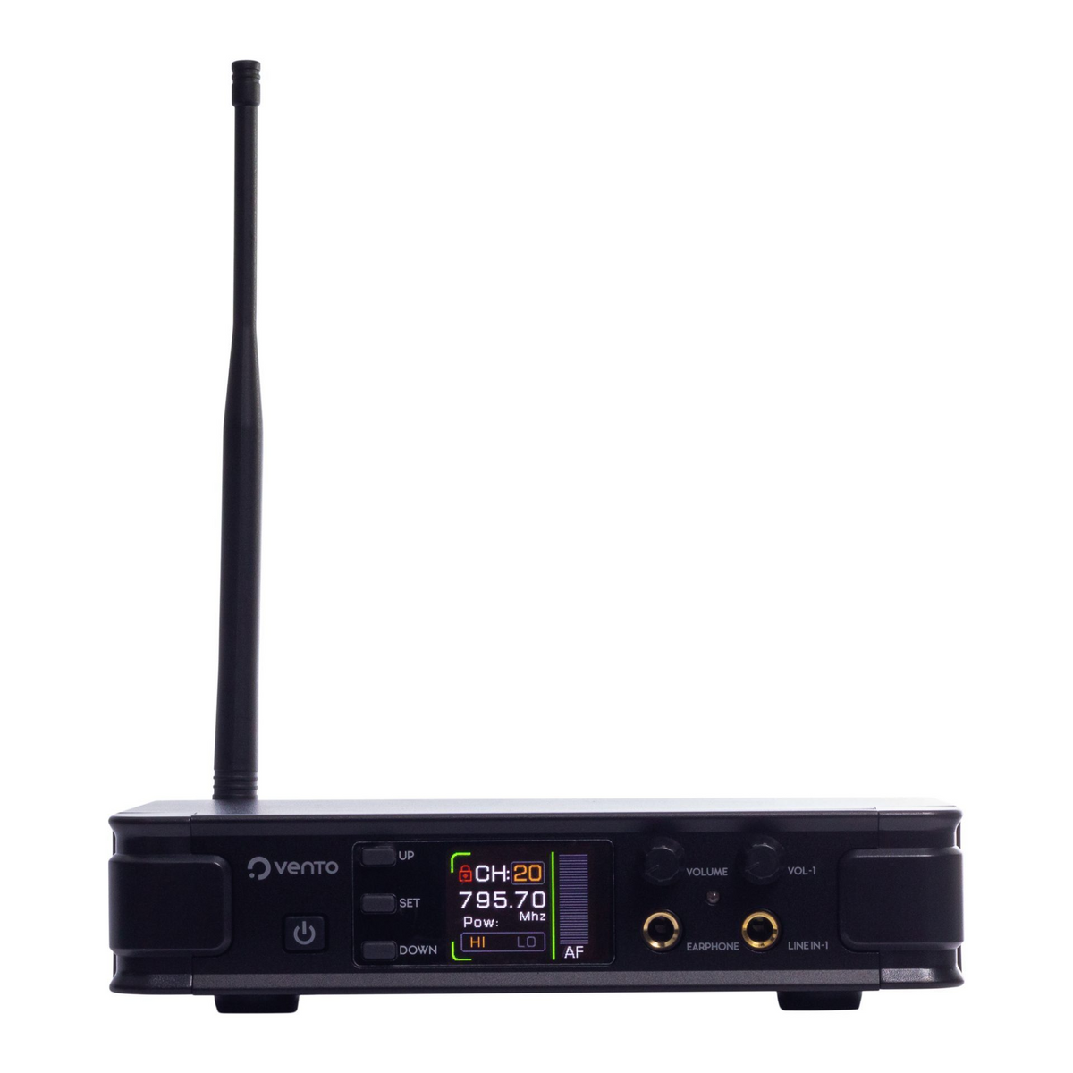 Sistema de monitoreo in-ear inalámbrico Vento PSM400 con transmisor y receptor