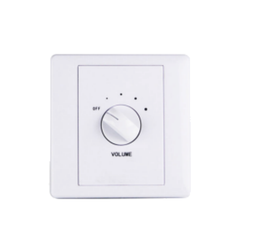 Atenuador de volumen de pared Dream Sound XVC-C120 de 120 W en color blanco