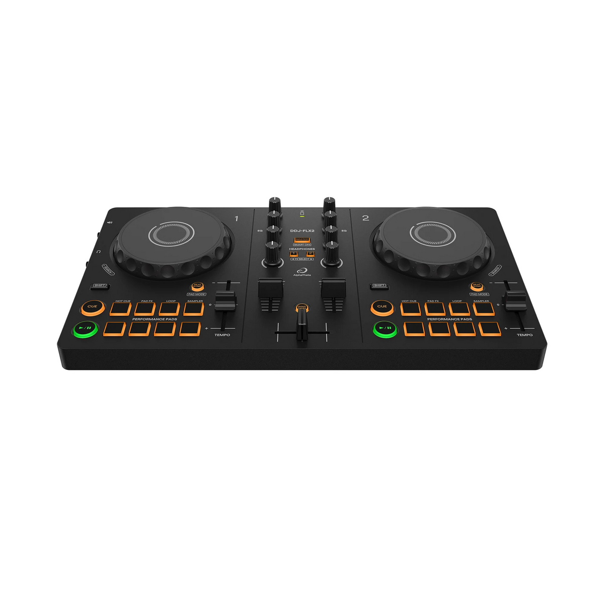 Controlador DJ AlphaTheta DDJ-FLX2 de 2 canales