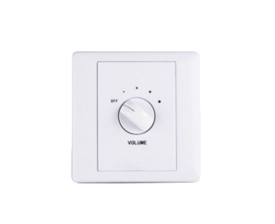 Atenuador de volumen de pared Dream Sound XVC-C60 de 60 W en color blanco