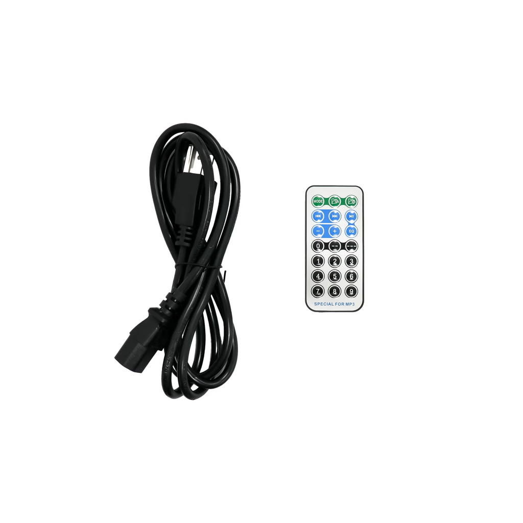 Cabina activa Pro DJ PB15E-MP3-OP SYS de 15 pulgadas con micrófono y trípode
