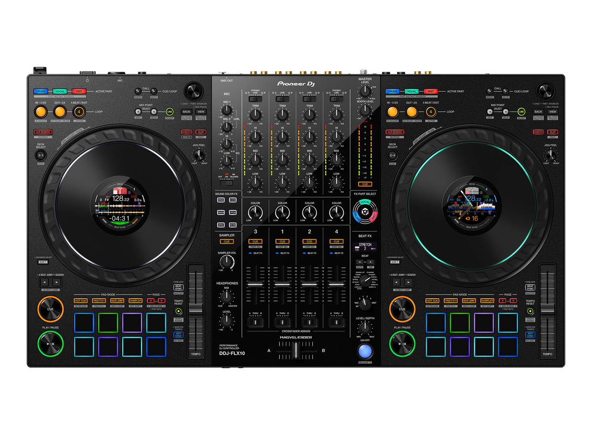 Controlador DJ Pioneer DJ DDJ-FLX10 de 4 canales