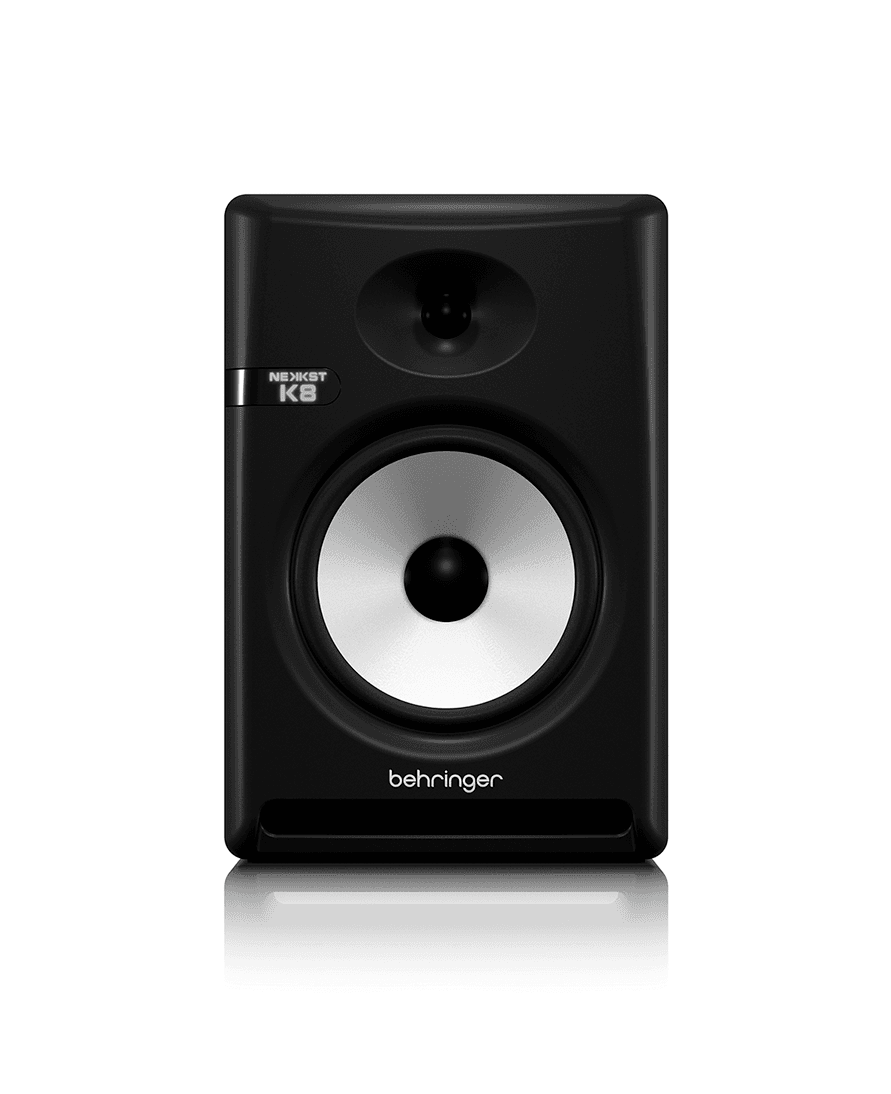 Par de monitores de estudio Behringer K8 de 8 pulgadas autoamplificados