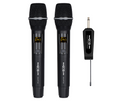 Sistema de micrófonos inalámbricos de mano doble Maxlin MXUHF502