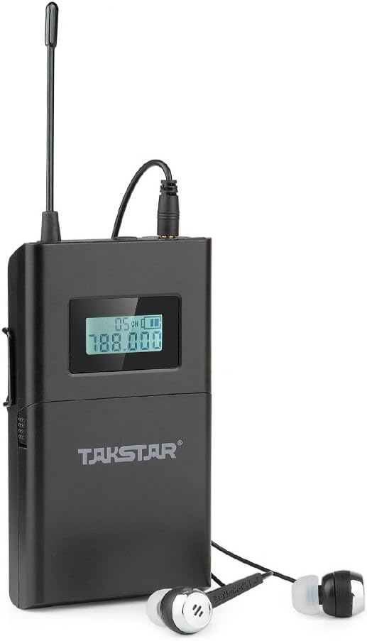 Sistema de monitoreo in-ear inalámbrico Takstar WPM-200 UHF