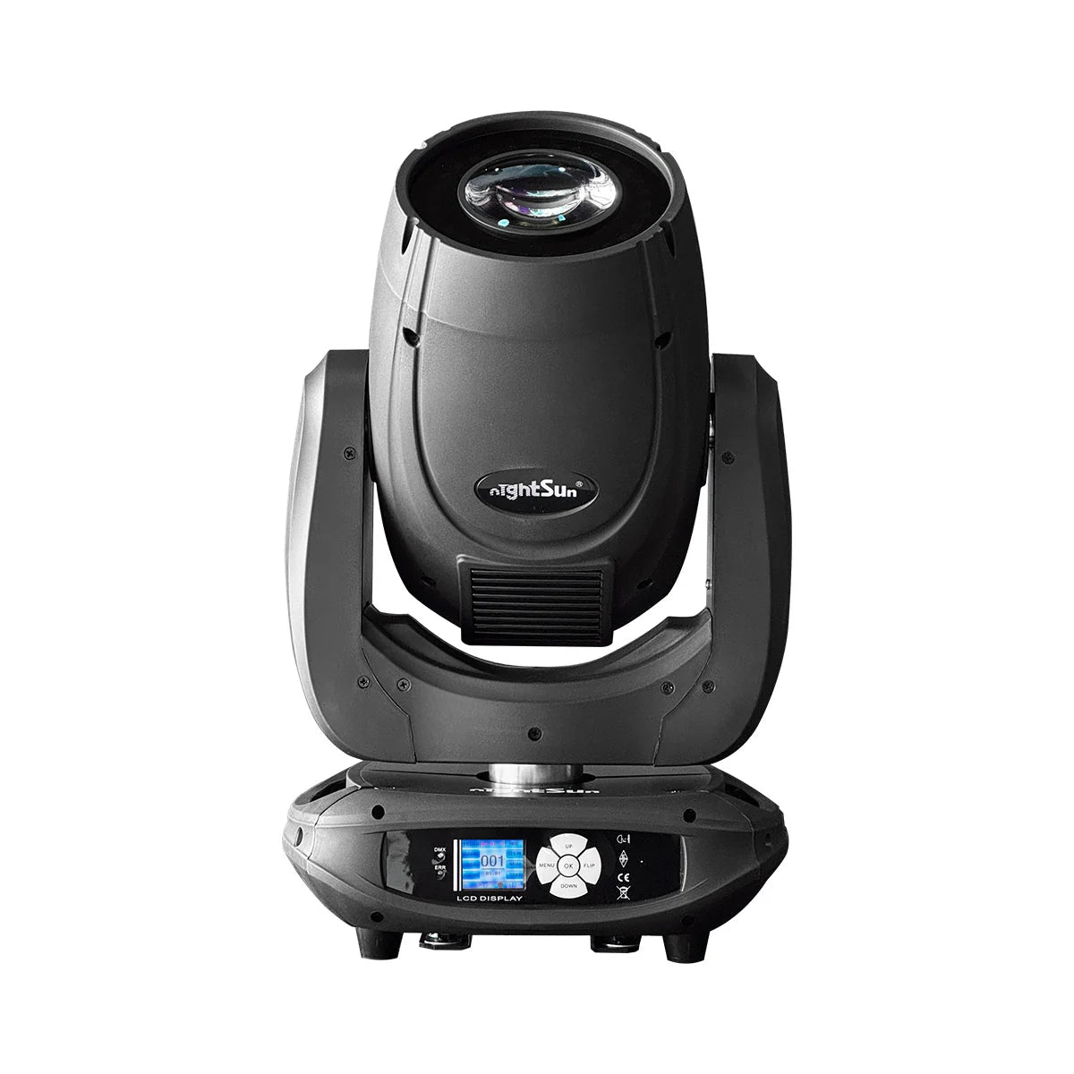Cabeza móvil Nightsun KBF230 beam spot wash con tira LED