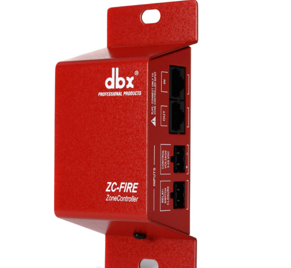 Interfaz de seguridad contra incendios dbx ZC-FIRE para ZonePRO