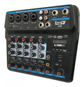 Consola análoga Pro DJ U6 con reproductor USB y Bluetooth