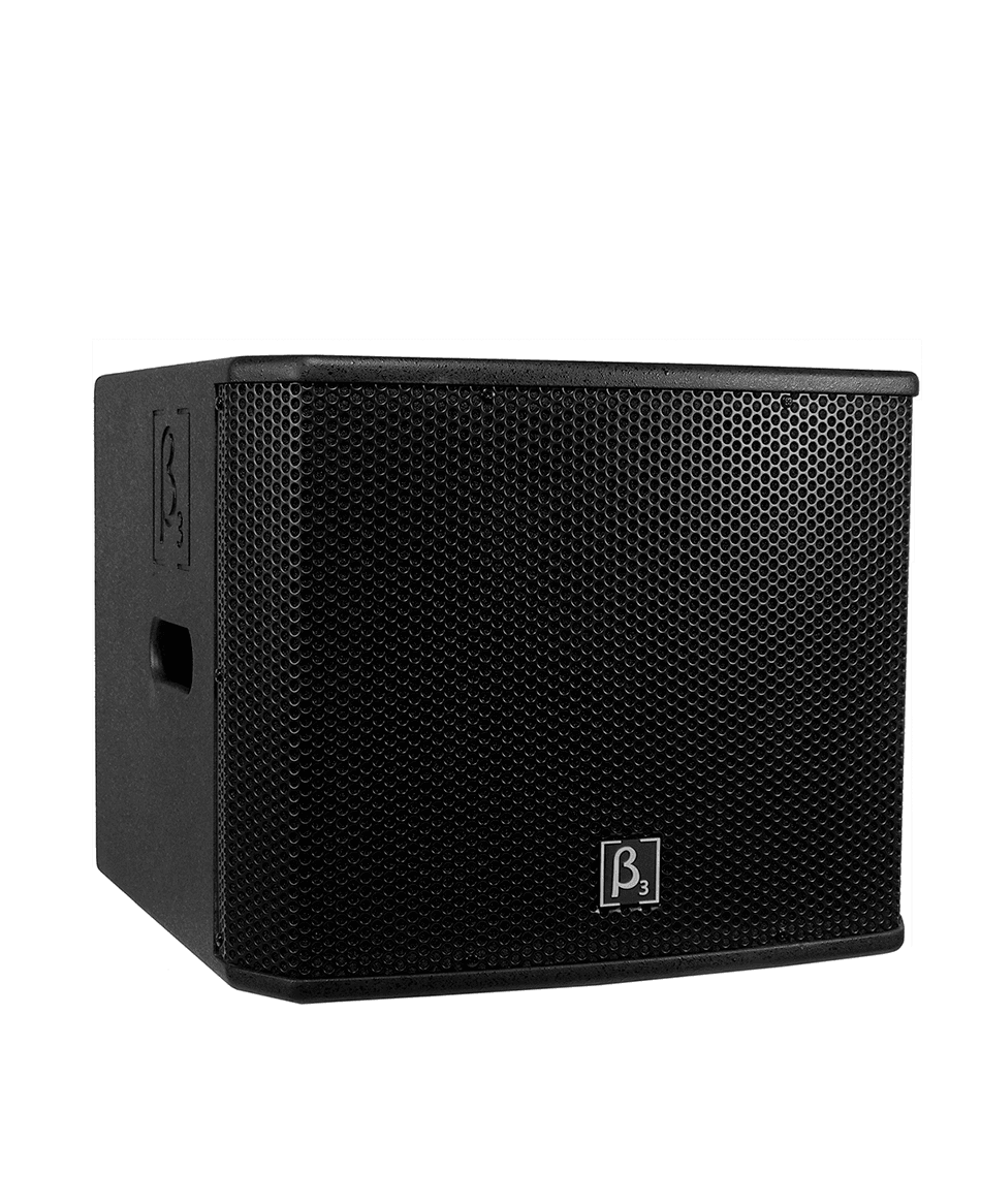 Subwoofer activo Beta Three MU12BA de 12 pulgadas
