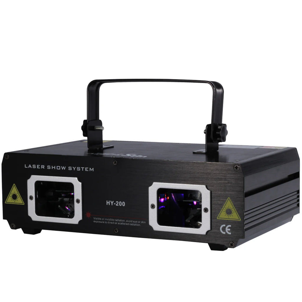Luz láser doble cañón Nightsun SD429 para fiestas y eventos