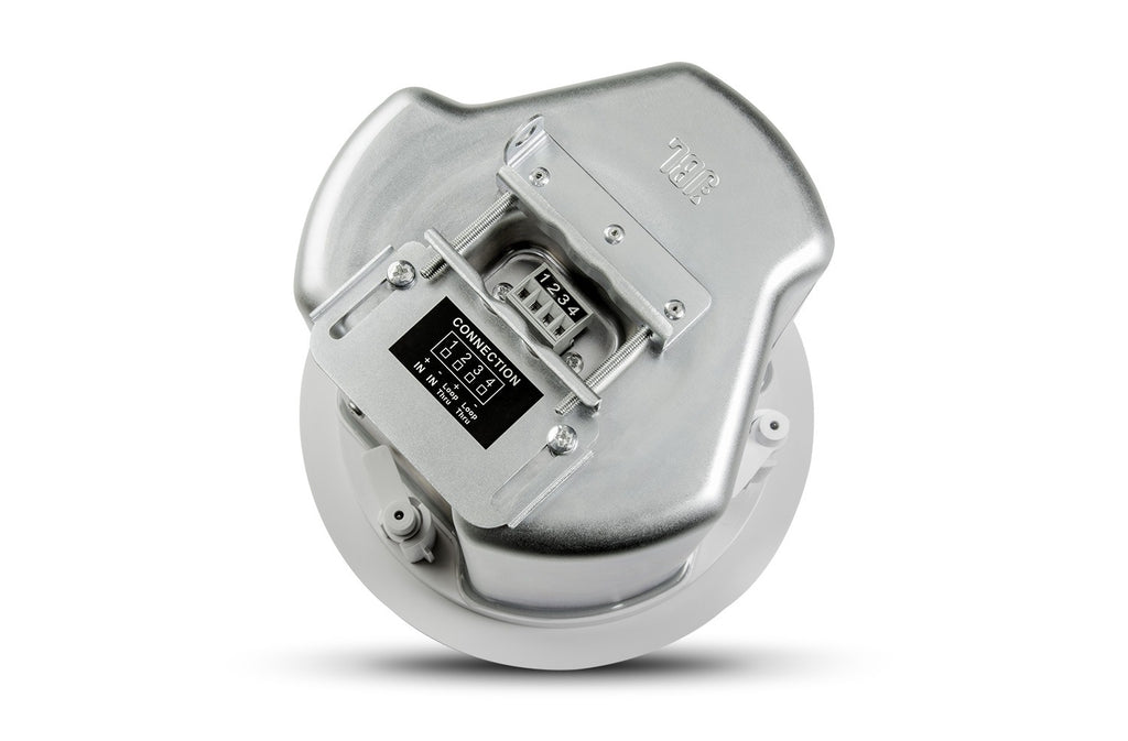 Parlante de techo coaxial JBL Control 14CT de 4 pulgadas blanco
