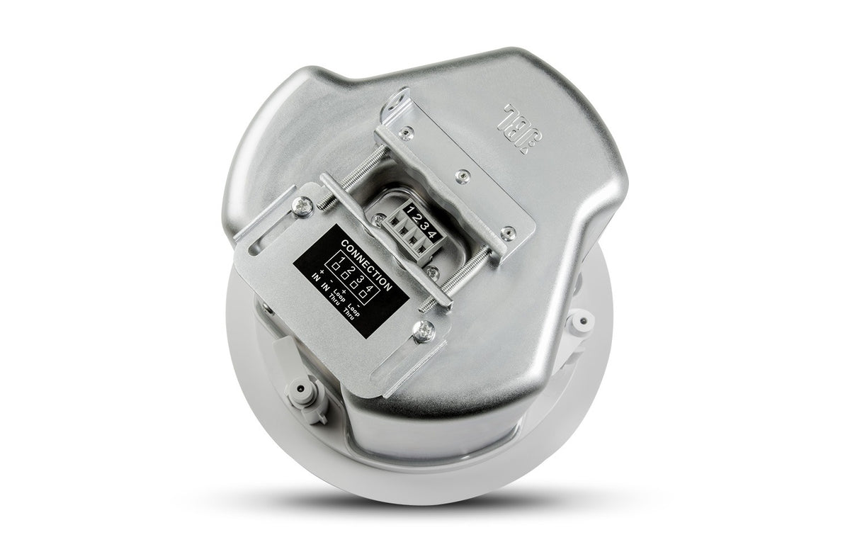 Parlante de techo coaxial JBL Control 14CT de 4 pulgadas blanco