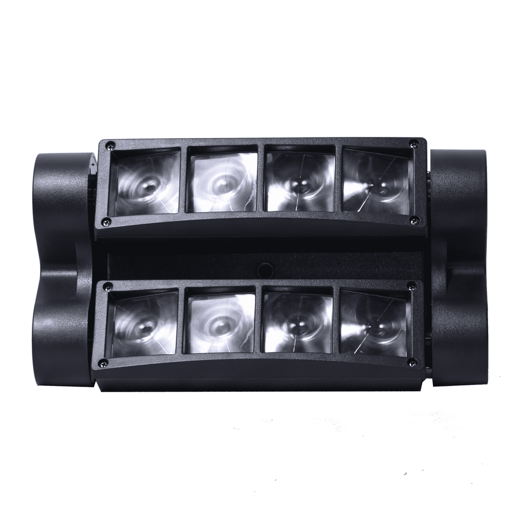 Cabeza móvil wash Nightsun SPB103P con 8 LED RGBW de 3 W