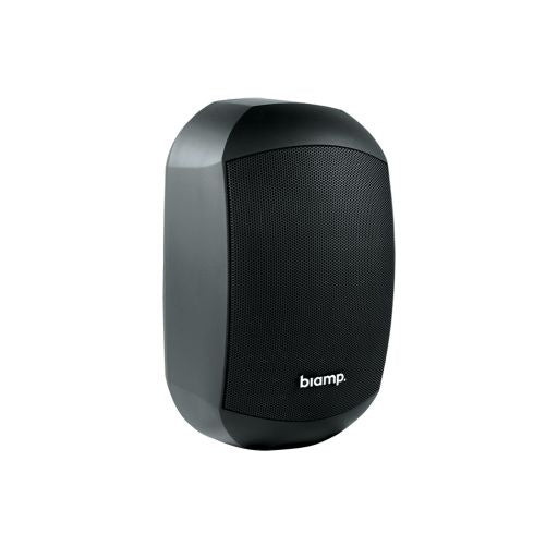 Par de parlantes ambientales Biamp Community MASK4CT-BL de 4.25 pulgadas en negro