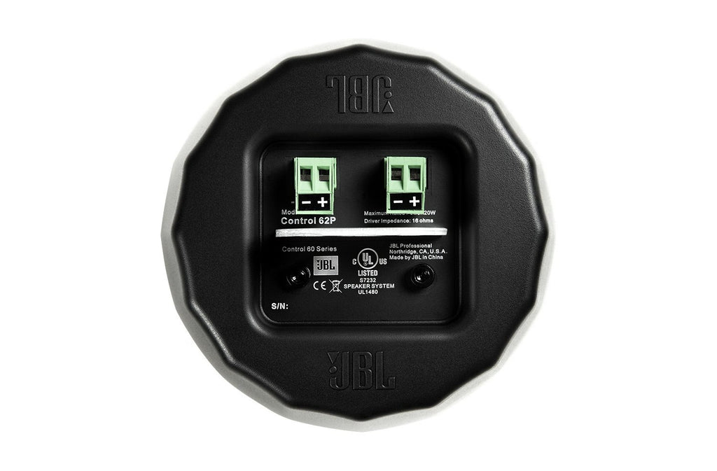 Parlante colgante satélite JBL Control 62P ultracompacto de medios y agudos