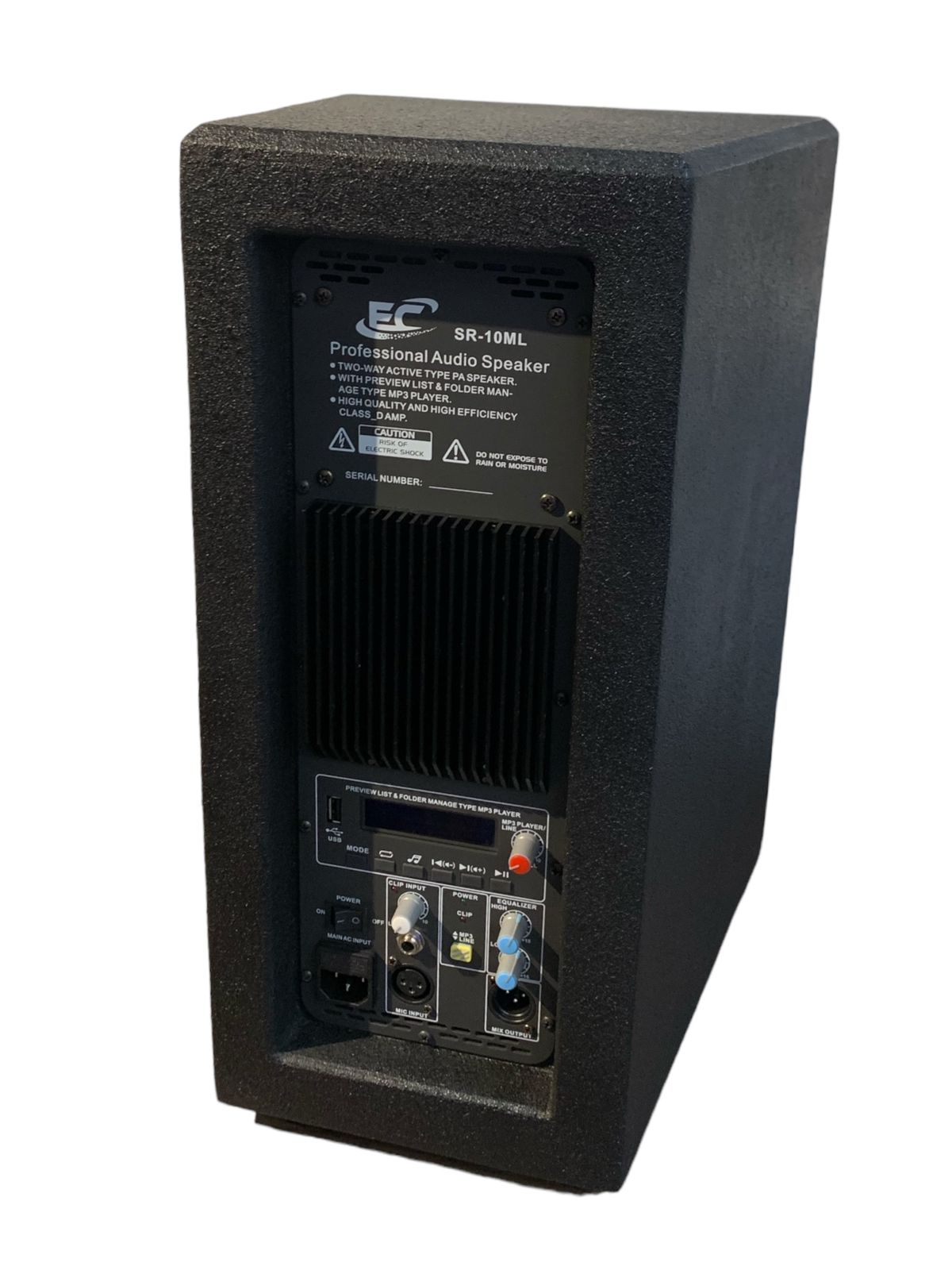 Cabina activa Vento SR-10ML de 10 pulgadas con Bluetooth