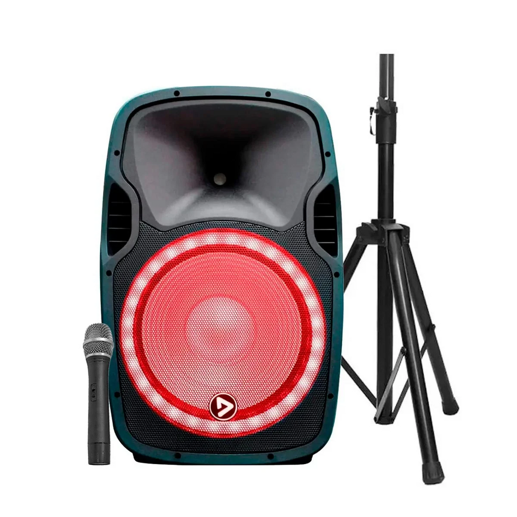 Parlante activo PlayPro 15 Music Extreme de 15 pulgadas con Bluetooth