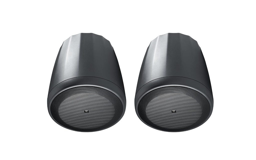 Par de parlantes colgantes JBL C65P/T de rango completo con transformador de línea