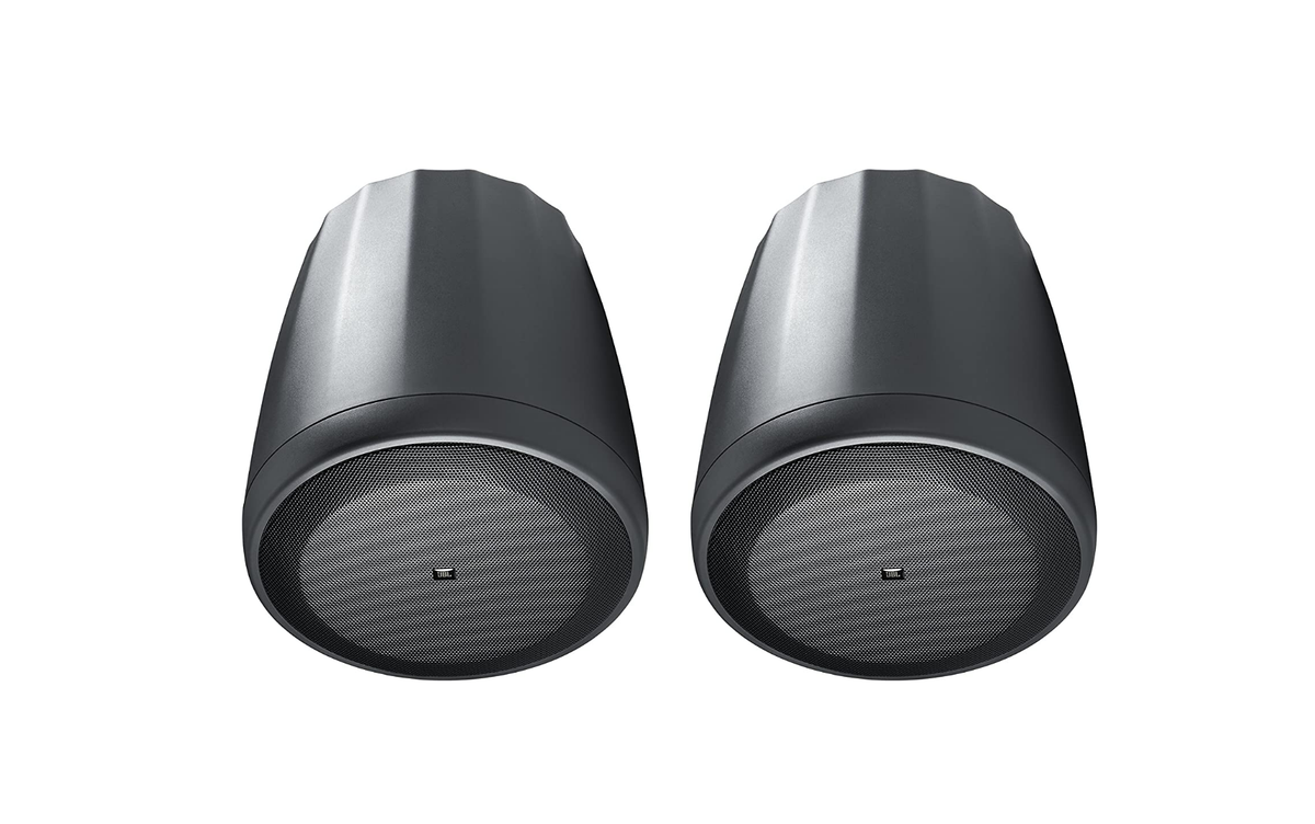 Par de parlantes colgantes JBL C65P/T de rango completo con transformador de línea