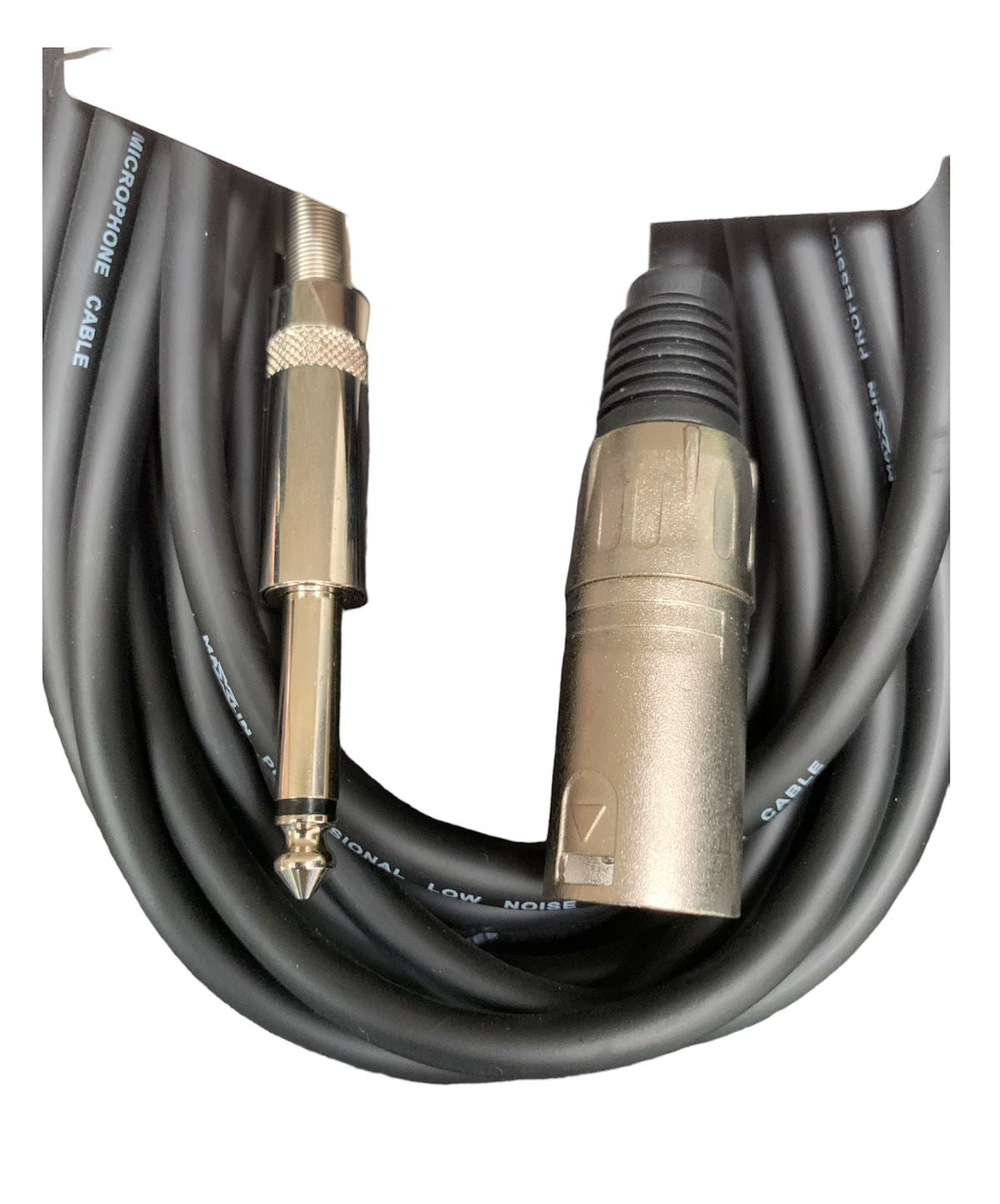 Cable Maxlin CMX300L6TS XLR a plug TS de 6 metros