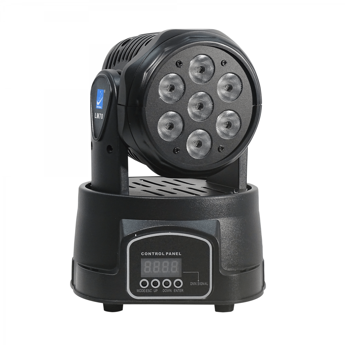 Cabeza móvil Big Dipper LM70S con 7 LED RGBW