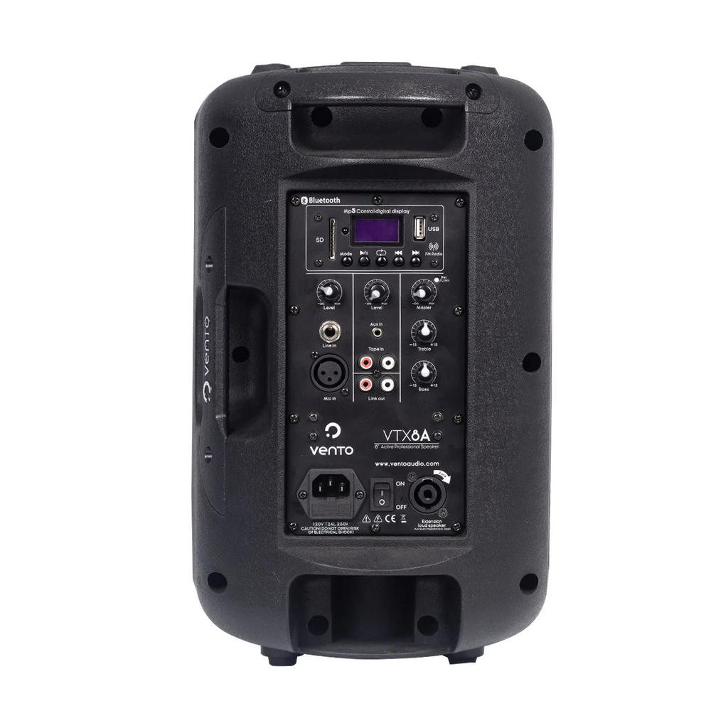 Parlante activo Vento VTX8A de 8 pulgadas con Bluetooth